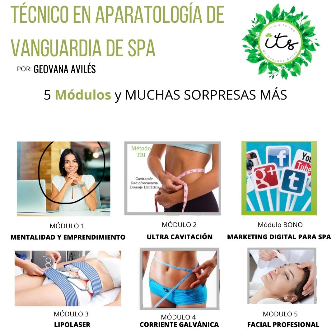 Temas de Curso Tecnico de vanguadria de aparatologia de spa