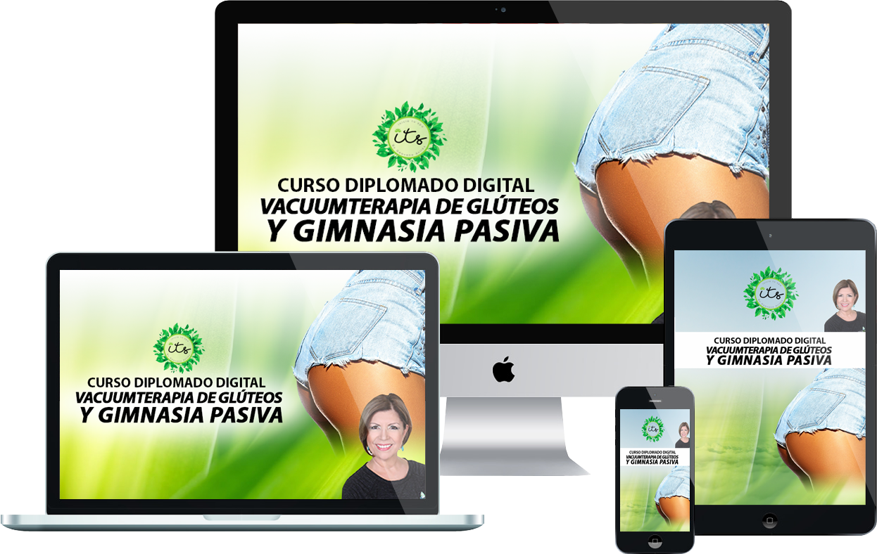 Curso Digital Glúteos Grandes con Vacuumterapia Pasiva de Geovana Aviles - Inicia tu Spa